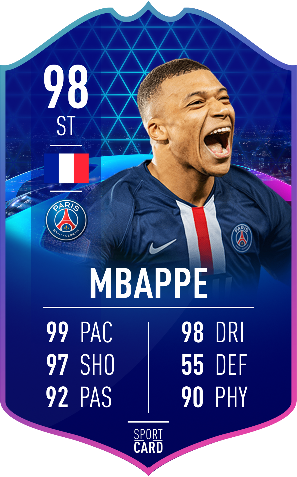 MBAPPE CARD