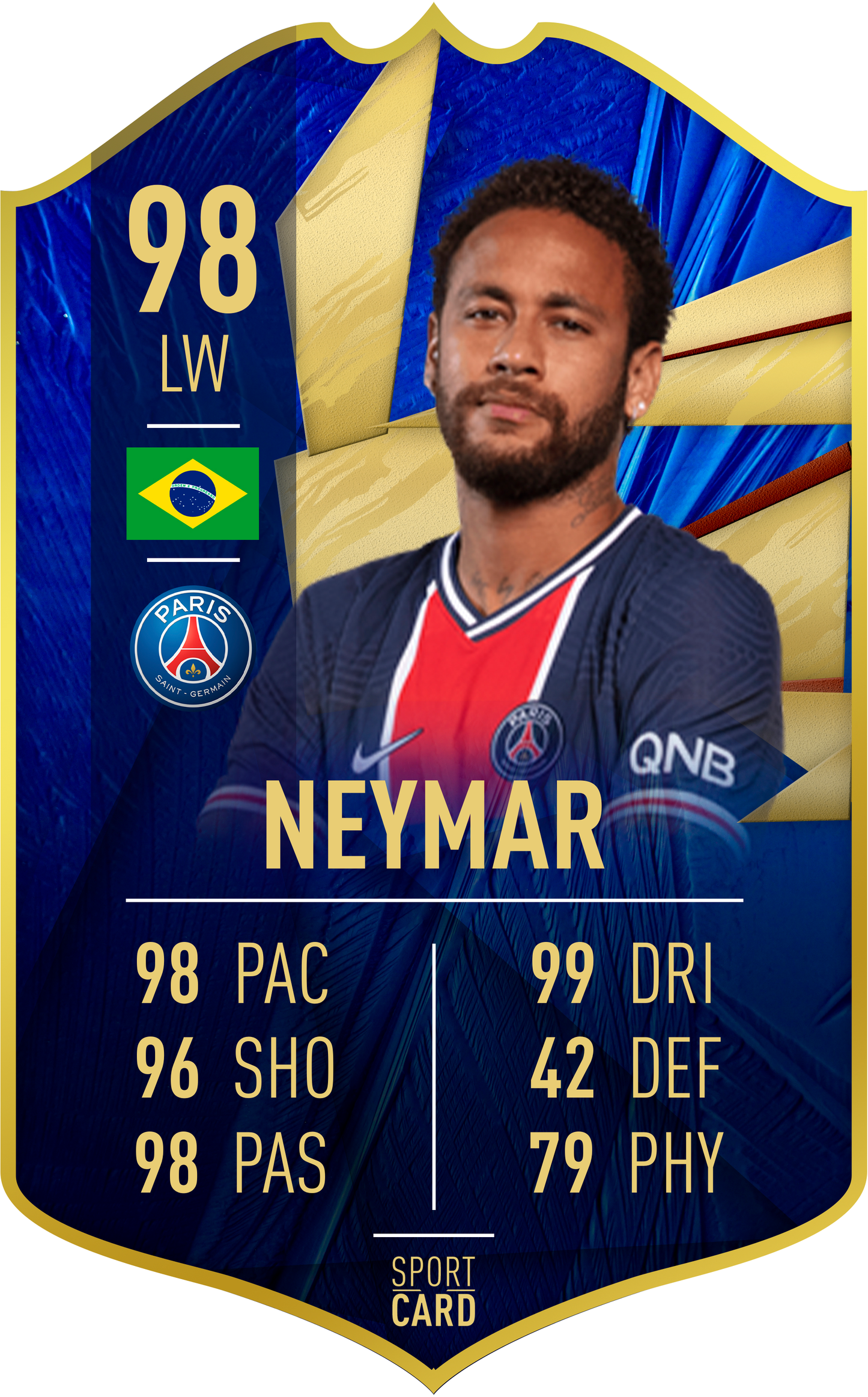 NEYMAR CARD